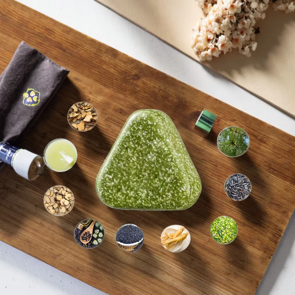 شامبو صابون الشعر الأخضر من سيفين جرين